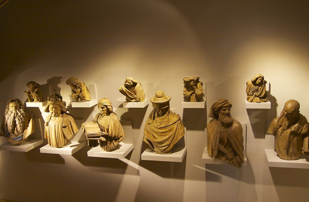 Alttestamentarische Propheten (v. Claus Sluter) im Musée Beaux-Arts