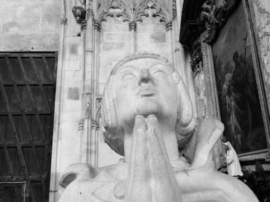 Jeanne d’Arc in der Cathédrale Saint-Etienne
