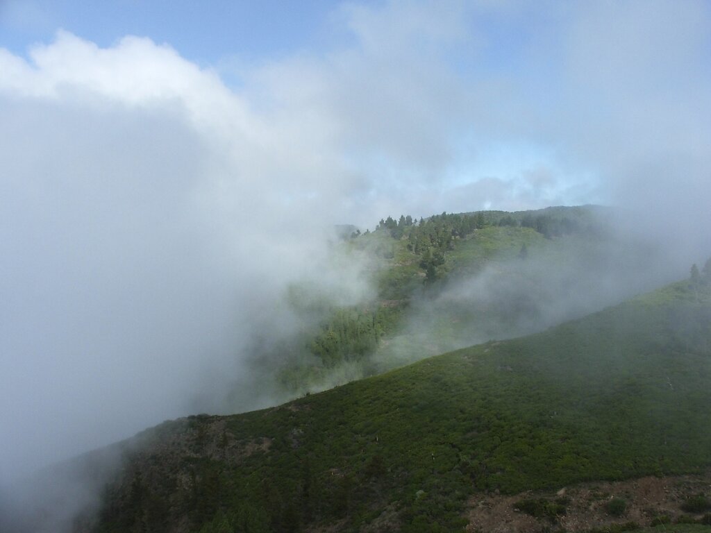 Passatwolken auf dem Mirador de Igualero